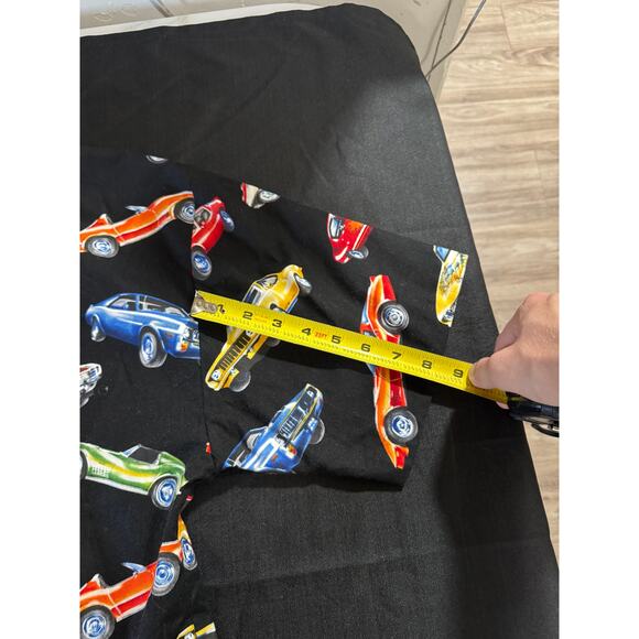 Max Boxxer Short Sleeve Button Up Muscle Cars Hot Rod Shirt Black Men's Large - Picture 6 of 8